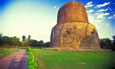 stupa sarnath buddhist temple 7735673