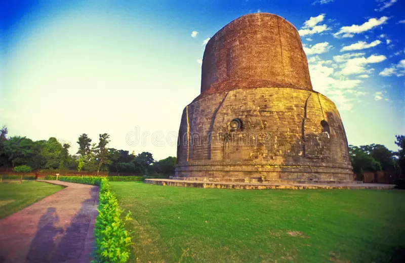 stupa sarnath buddhist temple 7735673
